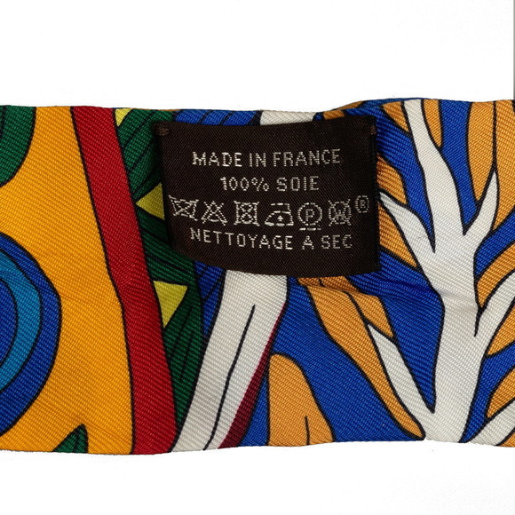 Hermes Twilly Scarf Canvas Scarf 222-44066 in Good condition - Picture 6 of 7